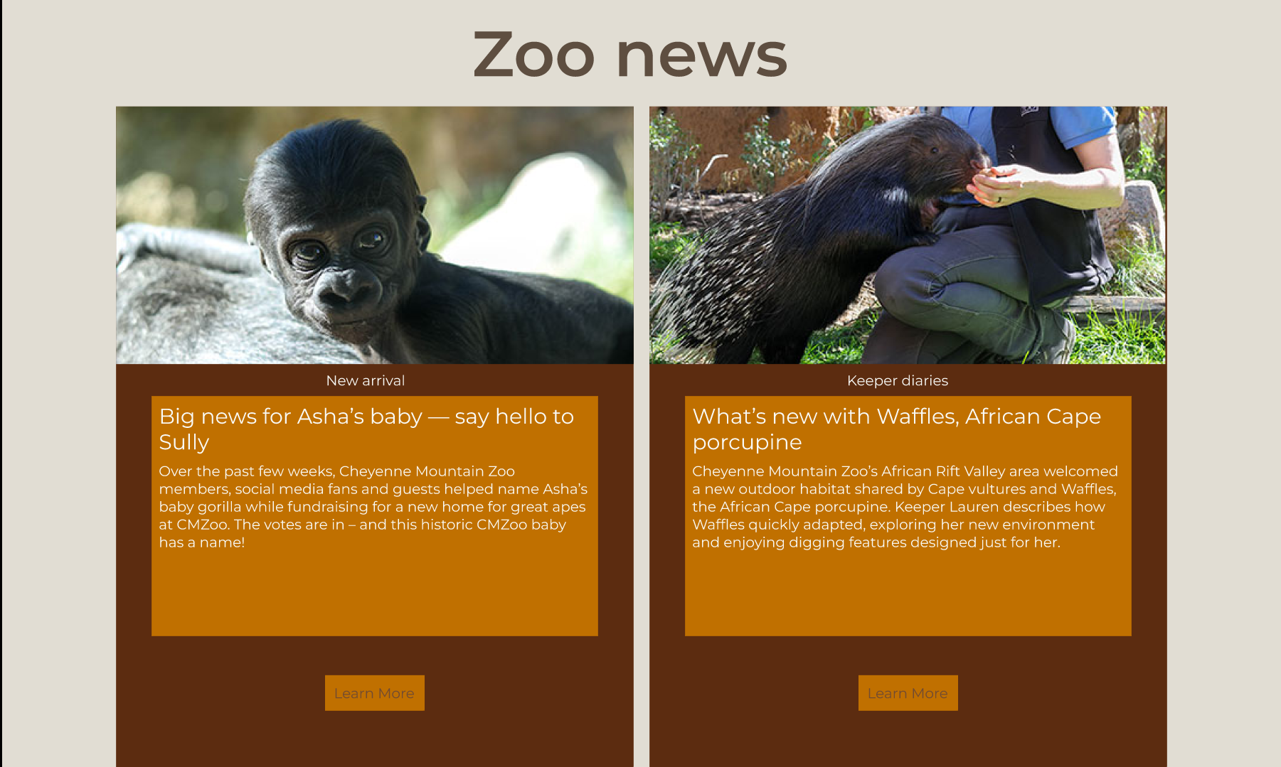 Before design needing improvements